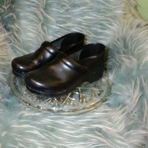 Dansko Black Clogs